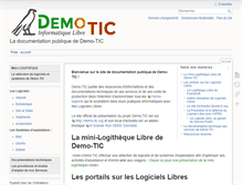 Tablet Screenshot of documentation.demo-tic.org