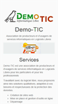 Mobile Screenshot of demo-tic.org